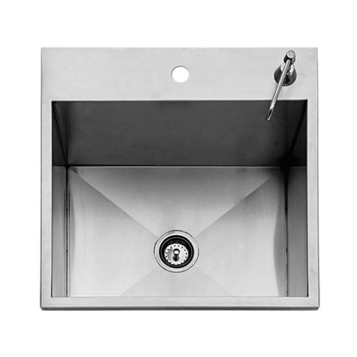 24" Drop-In Outdoor Sink