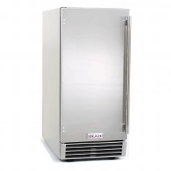 Blaze 50 LB. 15 Inch Outdoor Ice Maker with Gravity Drain