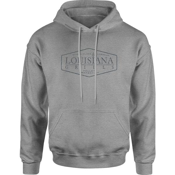 MEN'S GREY HEATHER PICTURE LOGO HOODY