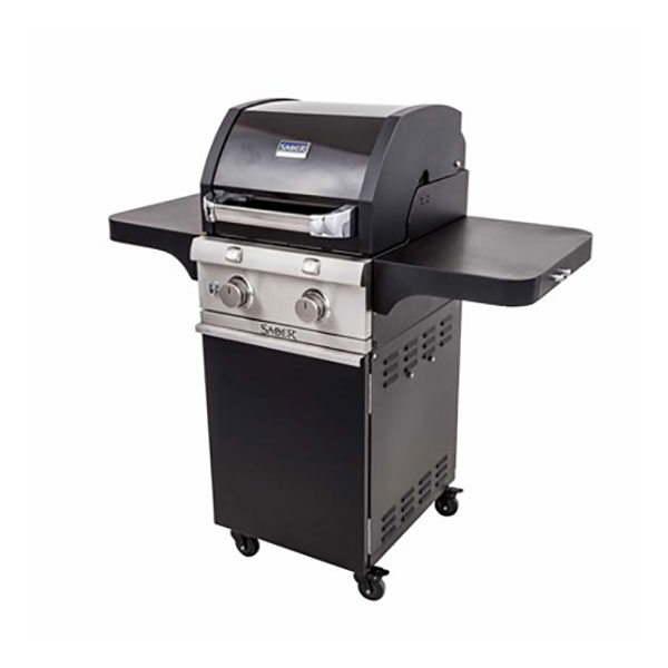 Deluxe Black 2-Burner Gas Grill