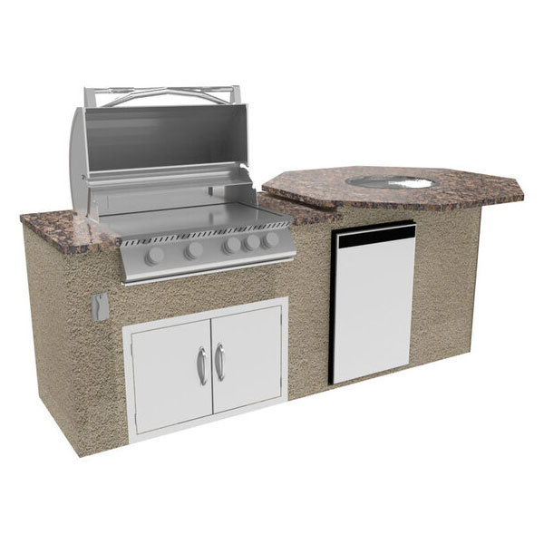 Classic Homestretch Outdoor Kitchen Island