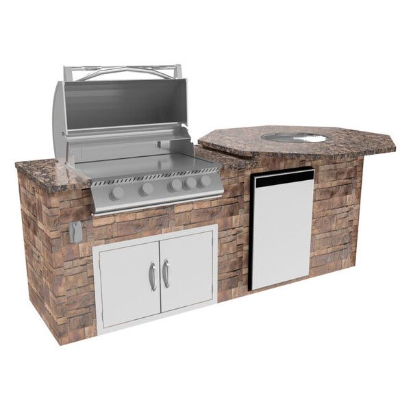 Luxury Homestretch Outdoor Kitchen Island