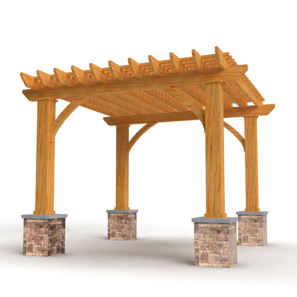 Luxury Rustic Pergola