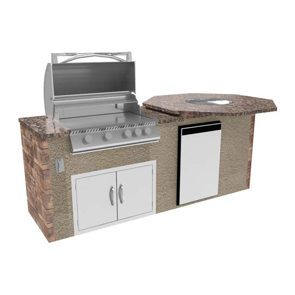 Premium Homestretch Outdoor Kitchen Island