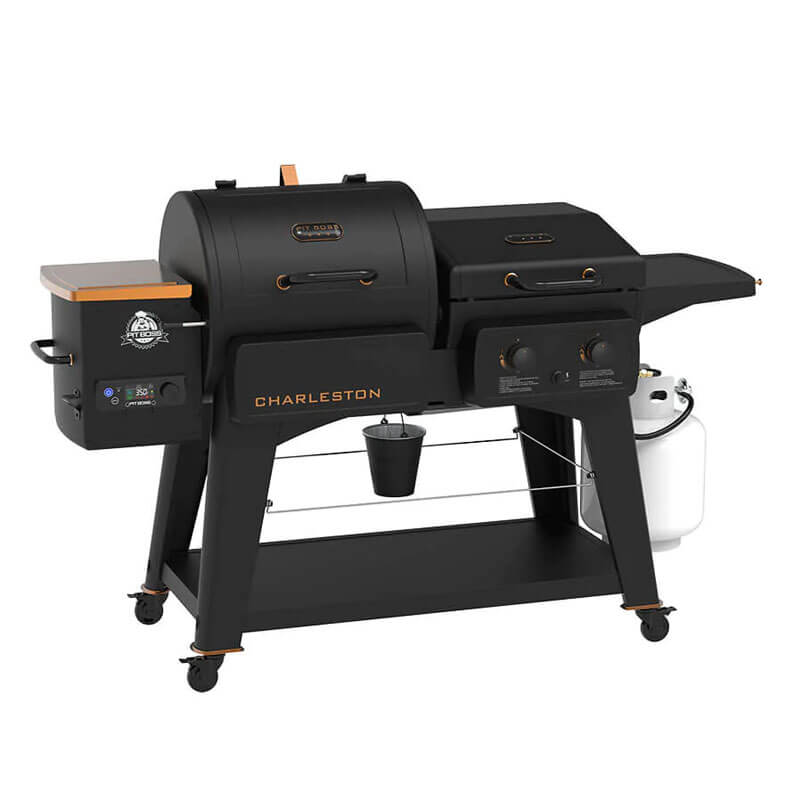 Charleston 1020 Combo Grill - Onyx Edition