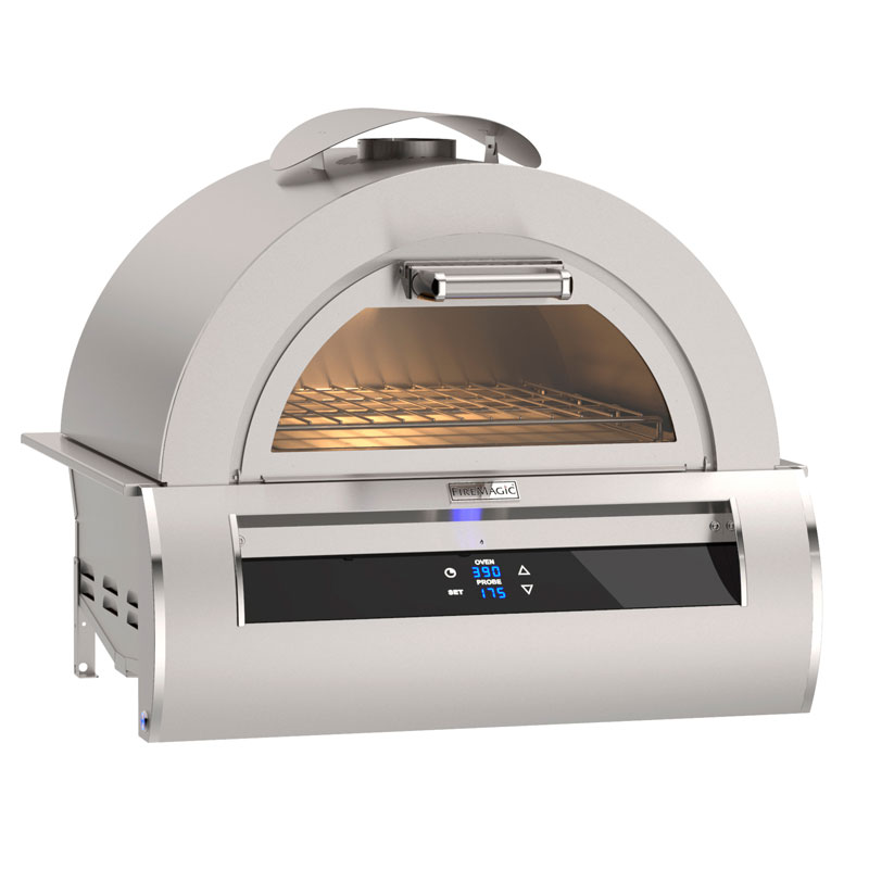 Echelon Black Glass Pizza Oven