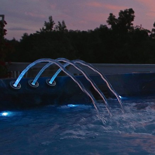 Relaxing Hot Tub Lighting