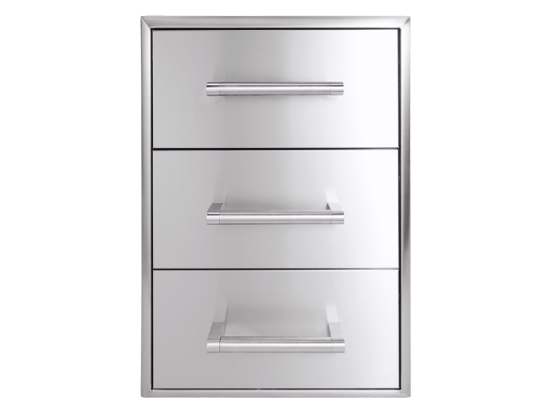 18" Three-Drawer Cabinet