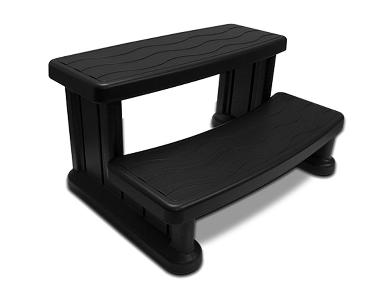 2 Tier 30” Polyurethane Step - Black
