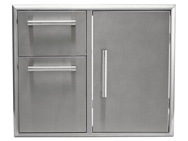 31" Access Door & Double Drawer Combo
