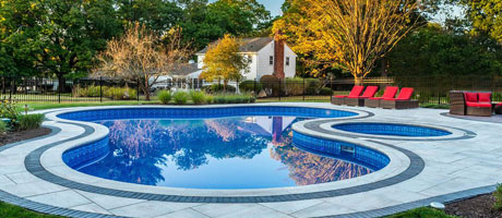 Freeform Vinyl Liner Pools