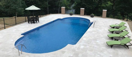 Geometric Vinyl Liner Pools