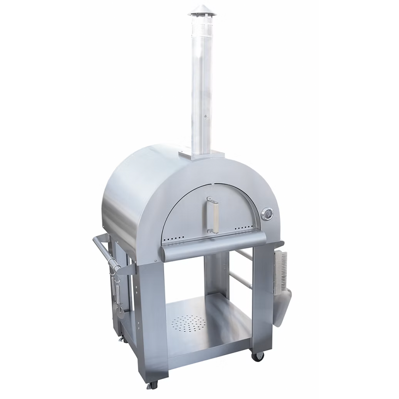 Kokomo 32” Wood Fired Stainless Steel Pizza Oven